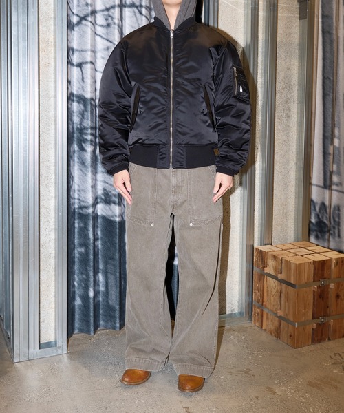 Simply complicated ma-1 フライトジャケット ALT BOMBMER JACKET（MA-1）｜SimplyComplicated（シンプリーコンプリ