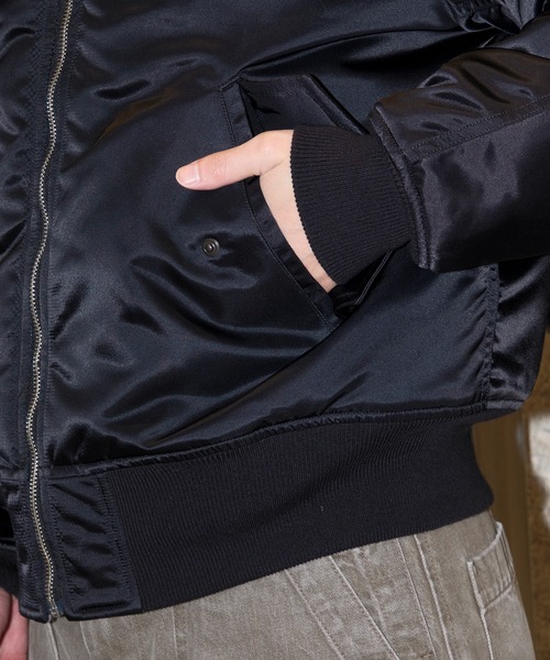 Simply complicated ma-1 フライトジャケット ALT BOMBMER JACKET（MA-1）｜SimplyComplicated（シンプリーコンプリ