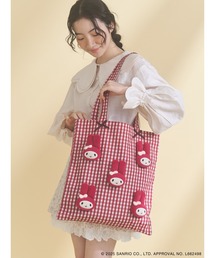 merry jenny | ギンガムもこもこマイメロトート / gingham Fluffy My Melody Tote bag(トートバッグ)