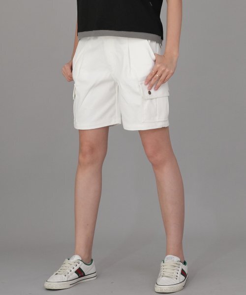 SAINTCREW(セントクルー)の「レトロラインカーゴショーツ RBC-340 ホワイト(その他パンツ・レディース・その他・MEDIUM/LARGE/X-LARGE)」の4枚目の写真