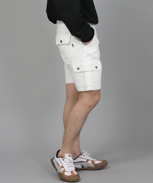 SAINTCREW(セントクルー)の「レトロラインカーゴショーツ RBC-340 ホワイト(その他パンツ・レディース・その他・MEDIUM/LARGE/X-LARGE)」の6枚目の写真