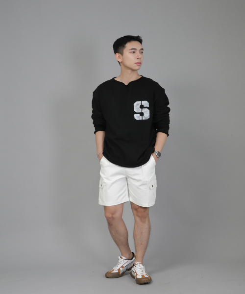 SAINTCREW(セントクルー)の「レトロラインカーゴショーツ RBC-340 ホワイト(その他パンツ・レディース・その他・MEDIUM/LARGE/X-LARGE)」の3枚目の写真
