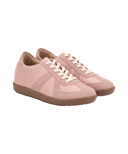 DIFFERSHOE（ディファーシュー）の「メンズ キューバ スニーカー 7CM [ピンク]（スニーカー・メンズ・ピンク・22.5cm/23cm/24cm/25cm/26cm/27cm/28cm）」の6枚目の写真