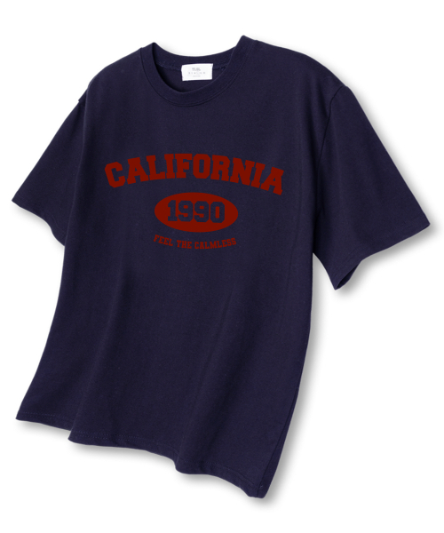 TI.GLAKE(ティーグレイク)の「1990カリフォルニア オーバーサイズ 半袖Tシャツ ネイビー(Tシャツ/カットソー・メンズ・その他・LARGE/X-LARGE/XX-LARGE)」の1枚目の写真