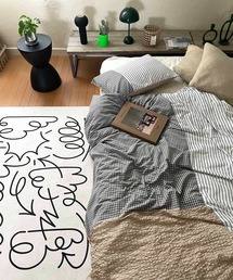 Casselini HOME(キャセリーニ ホーム)チューリップ掛布団カバー（寝具