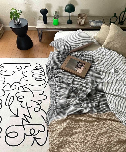 Casselini  パッチワーク 布団カバー 枕カバー Casselini HOME(キャセリーニ ホーム)パッチワーク布団カバー（寝具
