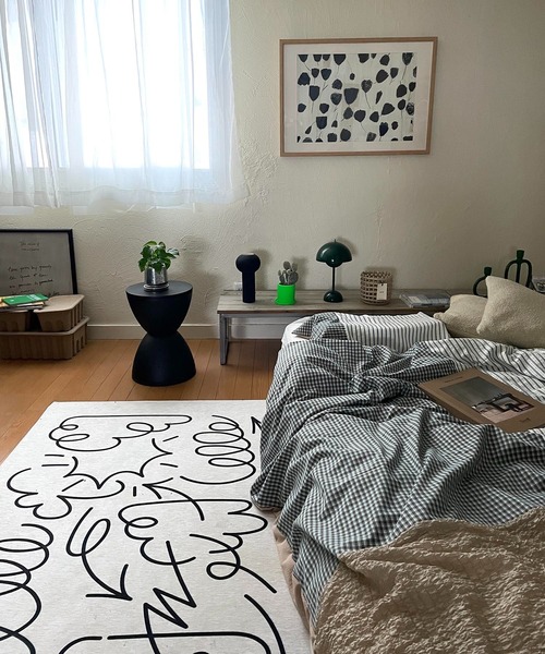 Casselini(キャセリーニ)の「Casselini HOME(キャセリーニ ホーム)パッチワーク布団カバー(寝具・レディース・ピンク/レッド/ベージュ/ミント・FREE)」の22枚目の写真