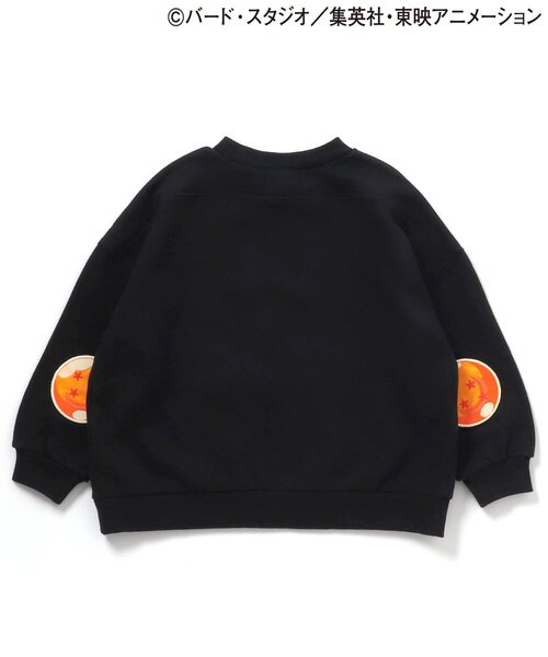 セール】ドラゴンボールコラボ エルボーパッチトレーナー（スウェット