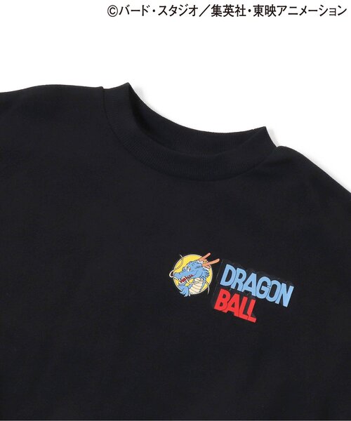 セール】ドラゴンボールコラボ エルボーパッチトレーナー（スウェット