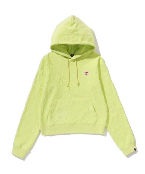 NEON CAMO жаккардовый худи‑пуловер