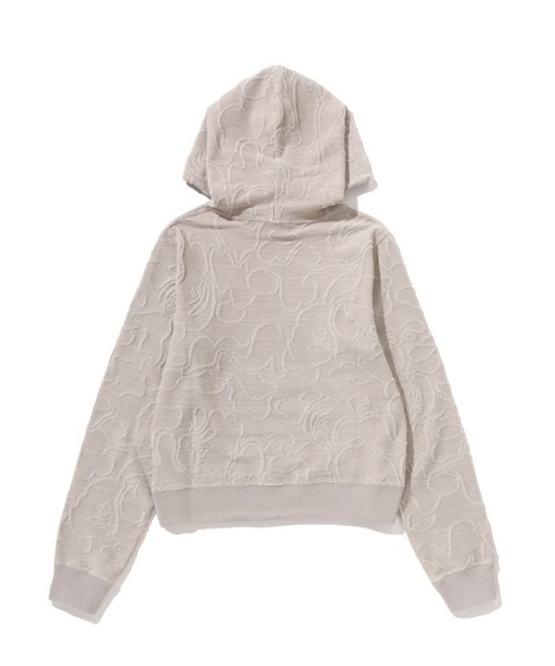 A BATHING APE（アベイシングエイプ）の「NEON CAMO JACQUARD PULLOVER HOODIE（パーカー・レディース・イエロー/グレー・SMALL/MEDIUM）」の3枚目の写真