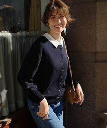23区（ニジュウサンク）の「バイカラーデザイン 2WAY ニット（ニット/セーター）」