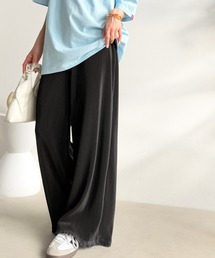 classicalelf（クラシカルエルフ）の「無地から目を惹くニュアンス柄まで豊富にご用意!柄アソート細プリーツパンツ（その他パンツ）」