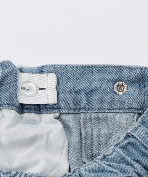 algy（アルジー）の「デニムカーブパンツ（デニムパンツ・キッズ・サックスブルー/グレー・160/150/140/130）」の11枚目の写真