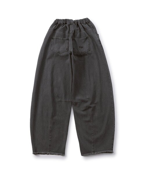 algy（アルジー）の「デニムカーブパンツ（デニムパンツ・キッズ・サックスブルー/グレー・160/150/140/130）」の14枚目の写真