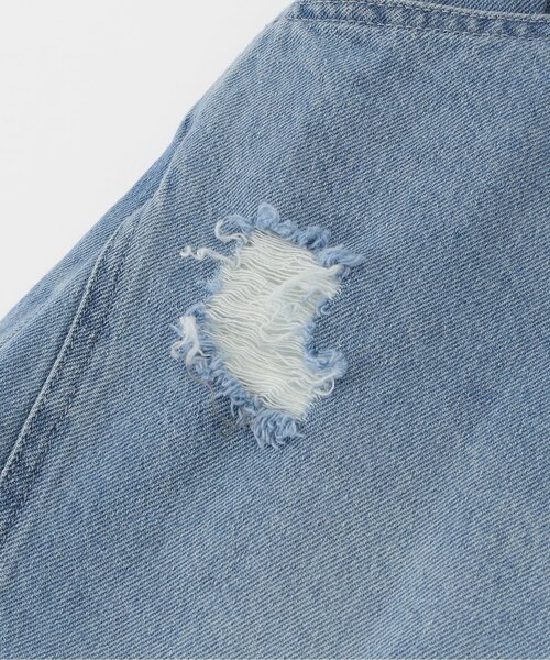 algy（アルジー）の「デニムカーブパンツ（デニムパンツ・キッズ・サックスブルー/グレー・160/150/140/130）」の18枚目の写真