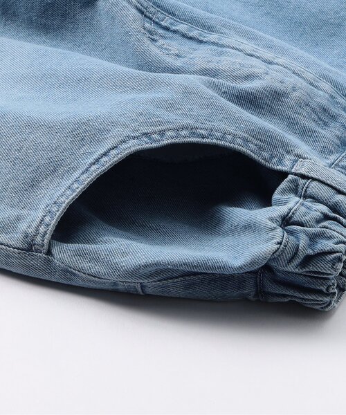algy（アルジー）の「デニムカーブパンツ（デニムパンツ・キッズ・サックスブルー/グレー・160/150/140/130）」の19枚目の写真