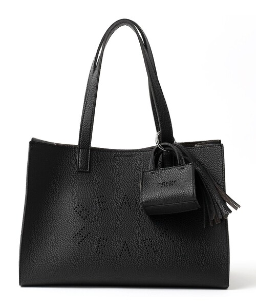 パンチングロゴ チャーム付き トートバッグ（トートバッグ）｜BEAMS