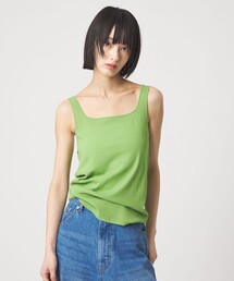 EMMEL REFINES（エメルリファインズ）の「＜EMMEL REFINES＞EM テレコスクエア タンクトップ（タンクトップ）」