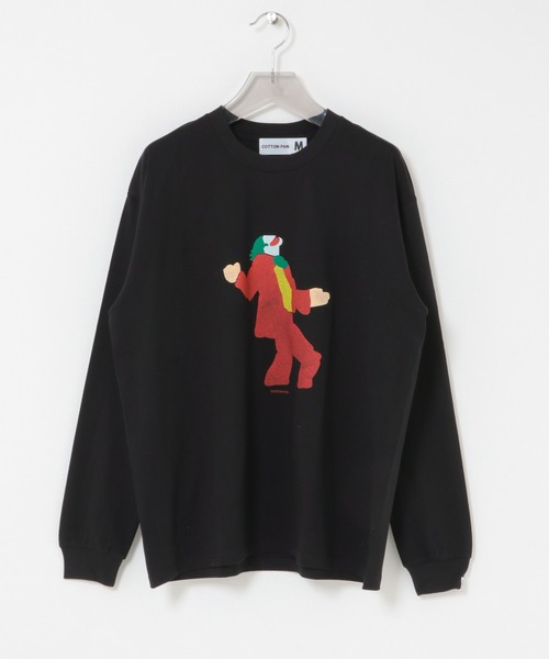 cotton pan（コットンパン）の「COTTON PAN　アーサー（Tシャツ/カットソー・メンズ・ホワイト/ブラック・MEDIUM/SMALL/LARGE）」の2枚目の写真