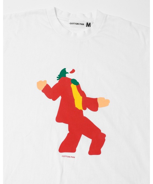 cotton pan（コットンパン）の「COTTON PAN　アーサー（Tシャツ/カットソー・メンズ・ホワイト/ブラック・MEDIUM/SMALL/LARGE）」の6枚目の写真