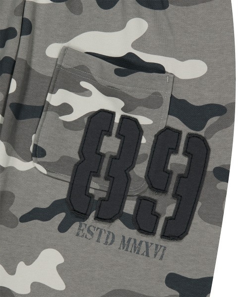 MAHAGRID(マハグリッド)の「『mahagrid/マハグリッド』 Camo Applique Sweatpants/カモアプリケスウェットパンツ(スウェットパンツ・メンズ・ブラック/グリーン/グレー・M)」の15枚目の写真