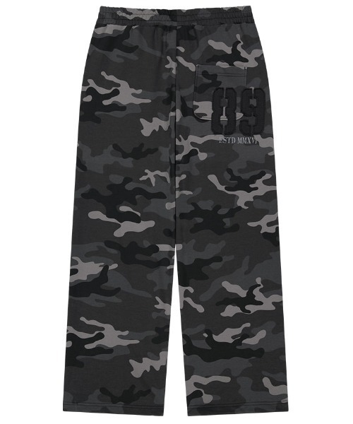 MAHAGRID(マハグリッド)の「『mahagrid/マハグリッド』 Camo Applique Sweatpants/カモアプリケスウェットパンツ(スウェットパンツ・メンズ・ブラック/グリーン/グレー・M)」の17枚目の写真