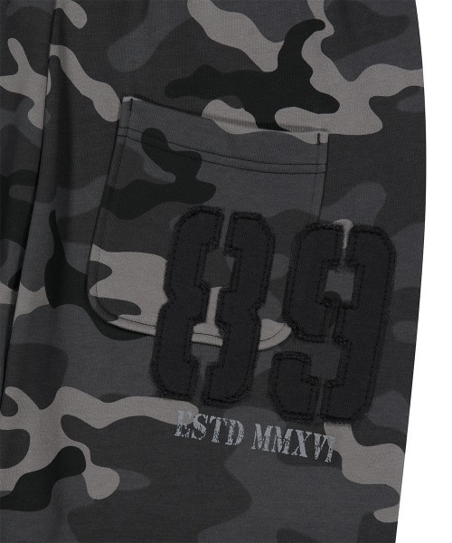 MAHAGRID(マハグリッド)の「『mahagrid/マハグリッド』 Camo Applique Sweatpants/カモアプリケスウェットパンツ(スウェットパンツ・メンズ・ブラック/グリーン/グレー・M)」の20枚目の写真