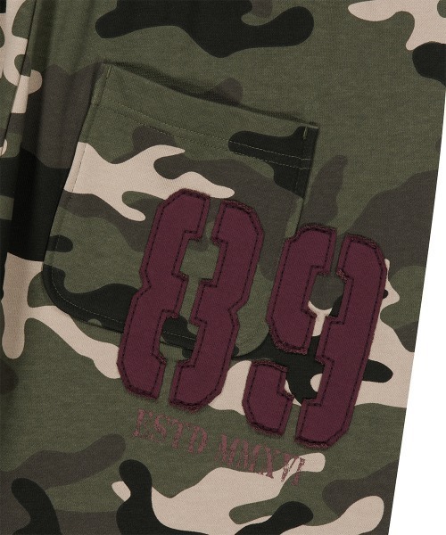 MAHAGRID(マハグリッド)の「『mahagrid/マハグリッド』 Camo Applique Sweatpants/カモアプリケスウェットパンツ(スウェットパンツ・メンズ・ブラック/グリーン/グレー・M)」の21枚目の写真