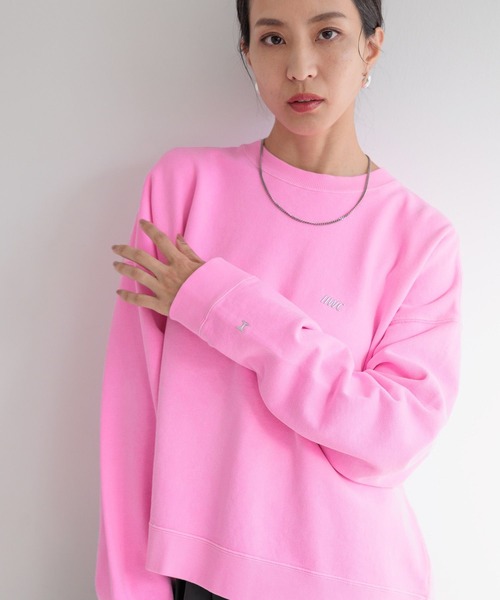 HEREIAM（ヘレイアム）の「【HEREIAM】メタルポイントクルーネック