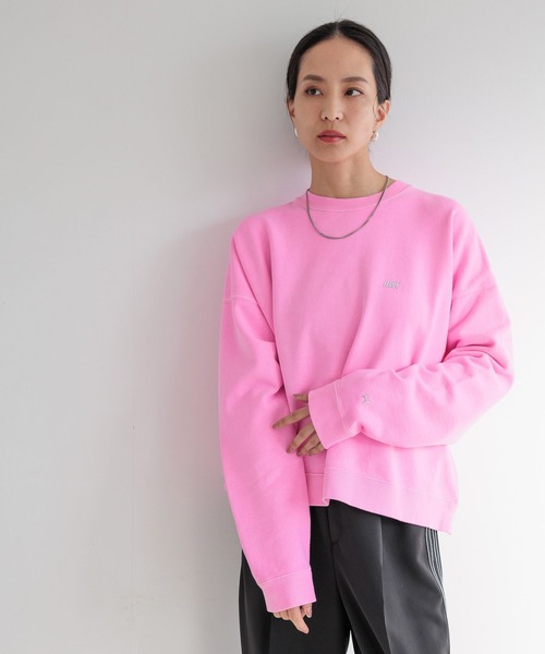 HEREIAM（ヘレイアム）の「【HEREIAM】メタルポイントクルーネック