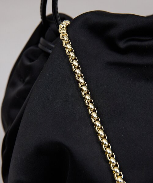 GALLARDAGALANTE（ガリャルダガランテ）の「【2.718】サテンドロストBAG（トートバッグ・レディース・オレンジ/ブラック・FREE）」の6枚目の写真