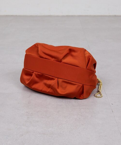 GALLARDAGALANTE（ガリャルダガランテ）の「【2.718】サテンドロストBAG（トートバッグ・レディース・オレンジ/ブラック・FREE）」の13枚目の写真
