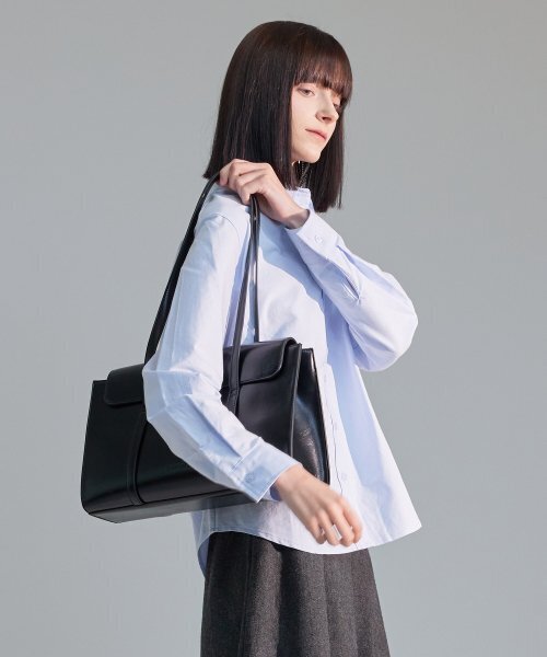 SONORIAL(ソノリアル)の「Manar bag - マナバッグブラック(ショルダーバッグ・レディース・ブラック・FREE)」の1枚目の写真