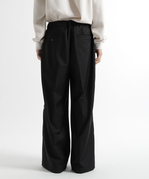 HARE（ハレ）の「【SET UP対応】KAGEBANAワイドパンツ(HARE)（スラックス・メンズ・パープル/ブラック・SMALL/MEDIUM）」の5枚目の写真