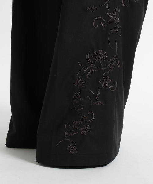 HARE（ハレ）の「【SET UP対応】KAGEBANAワイドパンツ(HARE)（スラックス・メンズ・パープル/ブラック・SMALL/MEDIUM）」の8枚目の写真