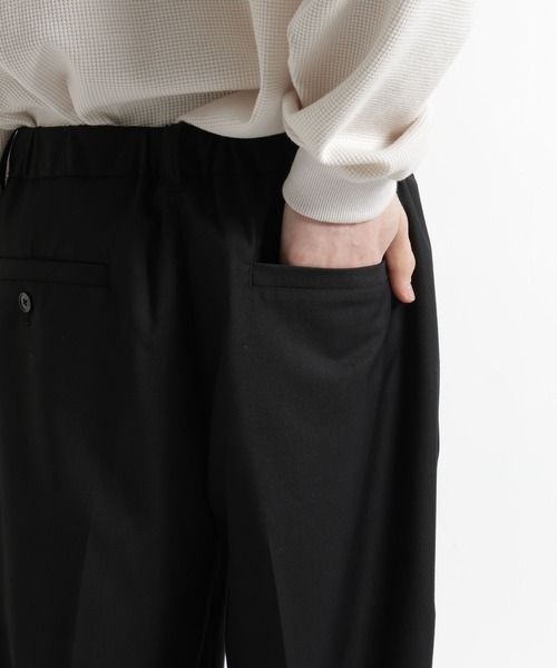 HARE（ハレ）の「【SET UP対応】KAGEBANAワイドパンツ(HARE)（スラックス・メンズ・パープル/ブラック・SMALL/MEDIUM）」の10枚目の写真