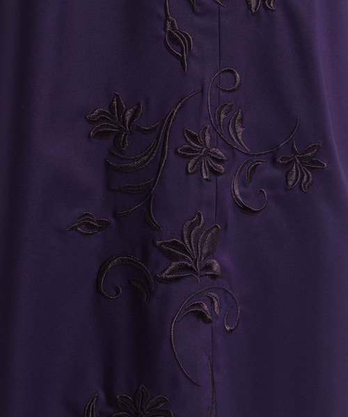 HARE（ハレ）の「【SET UP対応】KAGEBANAワイドパンツ(HARE)（スラックス・メンズ・パープル/ブラック・SMALL/MEDIUM）」の4枚目の写真