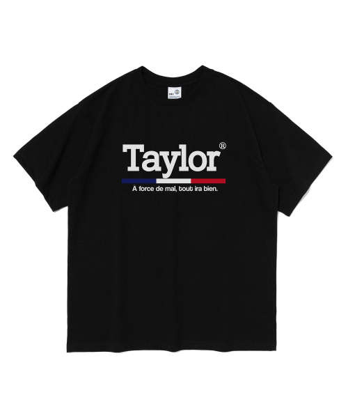 TAILOR STUDIO(テーラースタジオ)の「タイポオーバーサイズ半袖Tシャツ(ブラック)(Tシャツ/カットソー・レディース・その他・S/M/2XL/XL/L)」の1枚目の写真