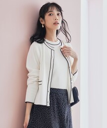 ANY SIS（エニィスィス）の「【花粉リリース】ラインポイント カーディガン（カーディガン/ボレロ）」