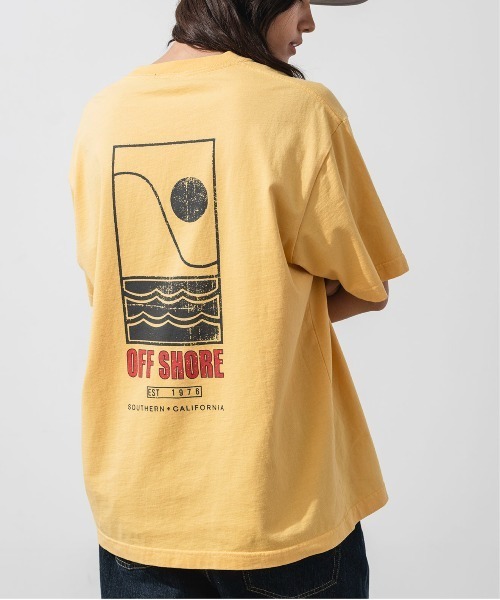 OFFSHORE（オフショア）の「50th ANNIV LOGO TEE（Tシャツ/カットソー・メンズ・ホワイト/オレンジ・L/M/S/XL）」の2枚目の写真