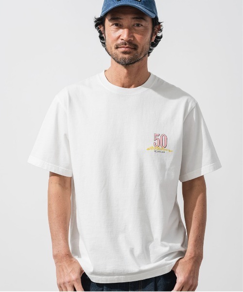 OFFSHORE（オフショア）の「50th ANNIV LOGO TEE（Tシャツ/カットソー・メンズ・ホワイト/オレンジ・L/M/S/XL）」の4枚目の写真