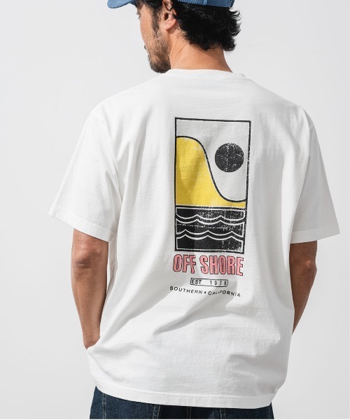 OFFSHORE（オフショア）の「50th ANNIV LOGO TEE（Tシャツ/カットソー・メンズ・ホワイト/オレンジ・L/M/S/XL）」の5枚目の写真