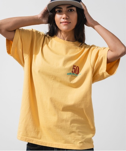 OFFSHORE（オフショア）の「50th ANNIV LOGO TEE（Tシャツ/カットソー・メンズ・ホワイト/オレンジ・L/M/S/XL）」の6枚目の写真