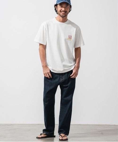 OFFSHORE（オフショア）の「50th ANNIV LOGO TEE（Tシャツ/カットソー・メンズ・ホワイト/オレンジ・L/M/S/XL）」の7枚目の写真