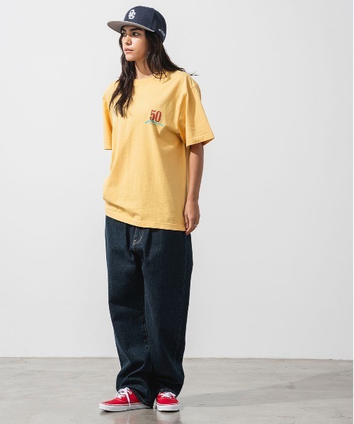 OFFSHORE（オフショア）の「50th ANNIV LOGO TEE（Tシャツ/カットソー・メンズ・ホワイト/オレンジ・L/M/S/XL）」の10枚目の写真