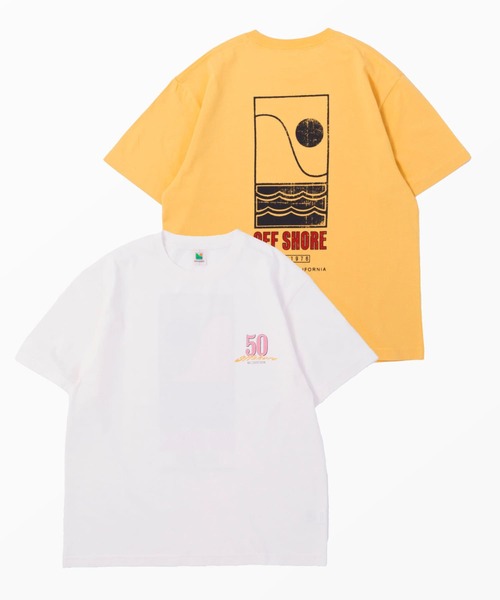 OFFSHORE（オフショア）の「50th ANNIV LOGO TEE（Tシャツ/カットソー・メンズ・ホワイト/オレンジ・L/M/S/XL）」の16枚目の写真