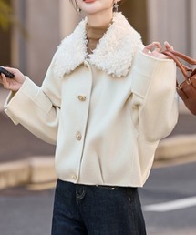 メルトンコート」に該当するレディースのジャケット/アウター