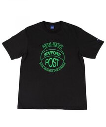 STAMP-FRONT TEE (BLACK)