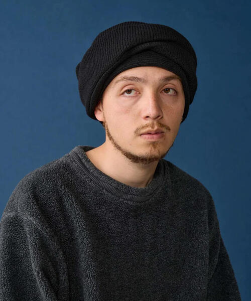 CPH(シーピーエイチ)の「CPH/シーピーエイチ/knit cap/Headwrap(キャップ・メンズ・グレー/ブラック・F)」の9枚目の写真